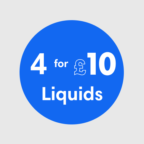 4 for £10 E-Liquids