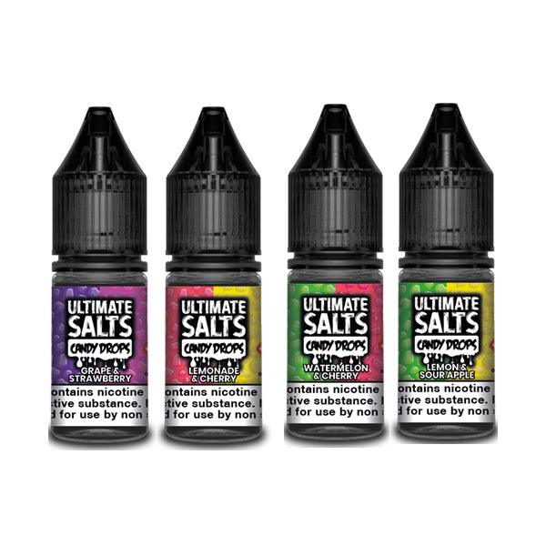 10MG Ultimate Puff Salts Candy Drops 10ML Flavoured Nic Salts - Premier Vapes