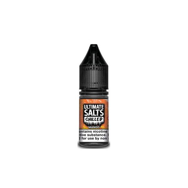 10MG Ultimate Puff Salts Chilled 10ML Flavoured Nic Salts (50VG/50PG) - Premier Vapes
