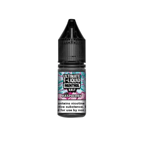 10mg Ultimate E-liquid Menthol Nic Salts 10ml (50VG/50PG) - Premier Vapes