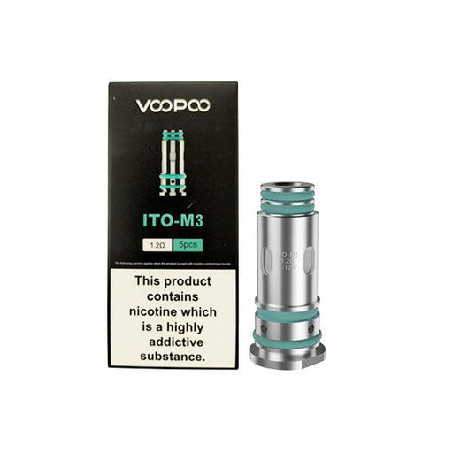 Voopoo ITO M Series Replacement Coils - 1.0Ω/1.2Ω/0.5Ω - Premier Vapes