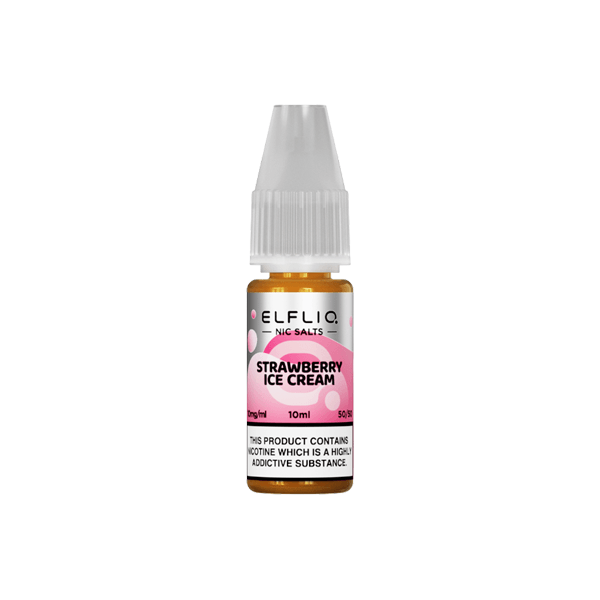 20mg ELFLIQ By Elf Bar 10ml Nic Salt (50VG/50PG) - Premier Vapes