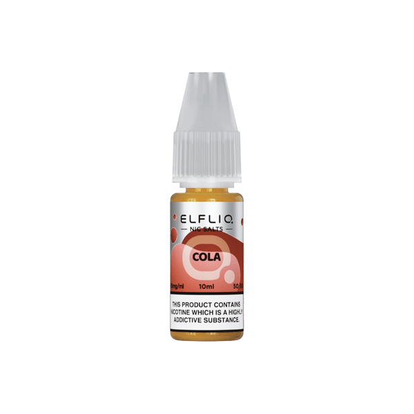 20mg ELFLIQ By Elf Bar 10ml Nic Salt (50VG/50PG) - Premier Vapes