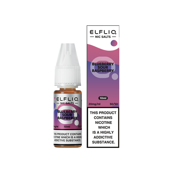 20mg ELFLIQ By Elf Bar 10ml Nic Salt (50VG/50PG) - Premier Vapes