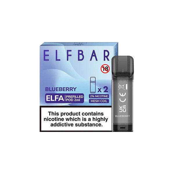 ELF Bar ELFA 20mg Replacement Prefilled Pods 2ml - Premier Vapes