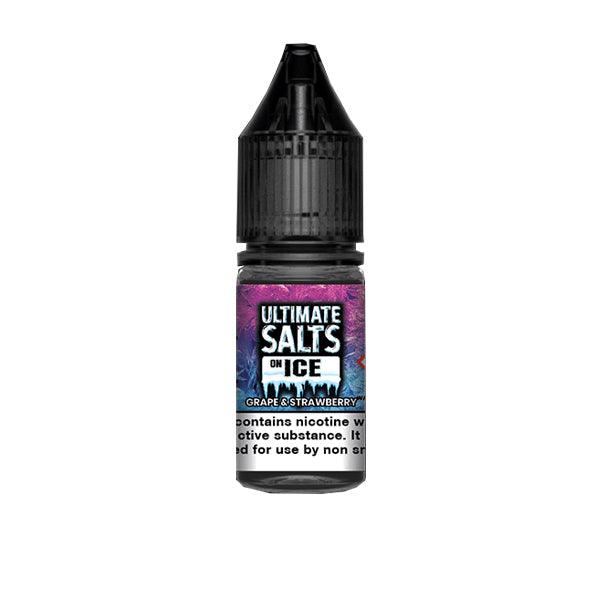 20mg Ultimate Puff Salts On Ice 10ml Flavoured Nic Salts (50VG/50PG) - Premier Vapes