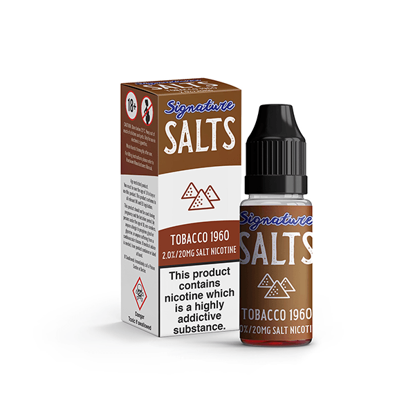 20mg Signature Salts By Signature Vapours 10ml Nic Salt (50VG/50PG) - Premier Vapes