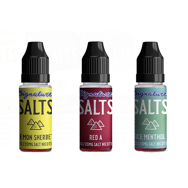 20mg Signature Salts By Signature Vapours 10ml Nic Salt (50VG/50PG) - Premier Vapes