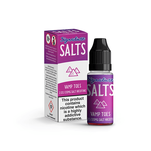 20mg Signature Salts By Signature Vapours 10ml Nic Salt (50VG/50PG) - Premier Vapes