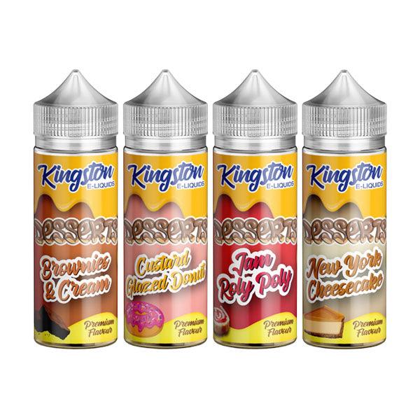 Kingston Desserts 120ml Shortfill 0mg (70VG/30PG) - Premier Vapes