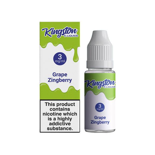 Kingston 3mg 10ml E-liquids (50VG/50PG) - Premier Vapes