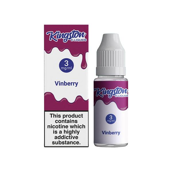 Kingston 3mg 10ml E-liquids (50VG/50PG) - Premier Vapes