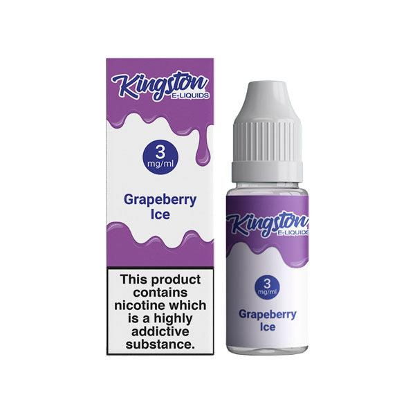 Kingston 3mg 10ml E-liquids (50VG/50PG) - Premier Vapes