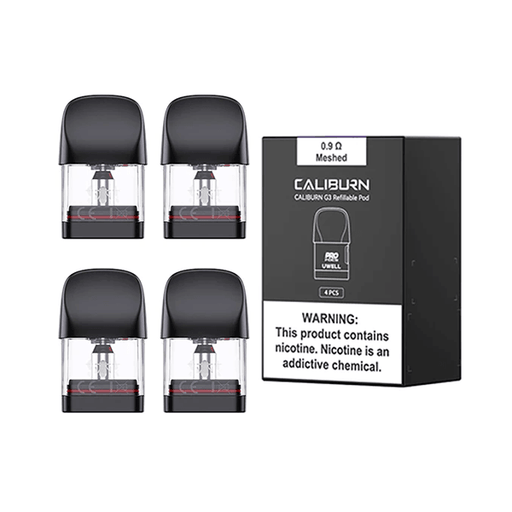 Uwell Caliburn G3 Replacement Pods -0.6Ω/0.9Ω/1.2Ω - Premier Vapes