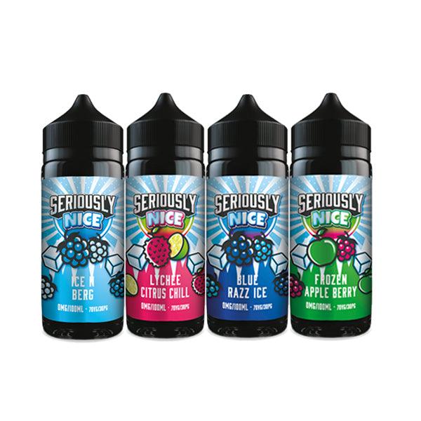 Doozy Vape Co Seriously Nice 100ml Shortfill 0mg (70VG/30PG) - Premier Vapes