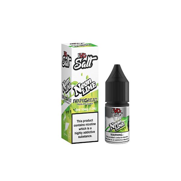 IVG Salt 10mg 10ml Nic Salt (50VG/50PG) - Premier Vapes