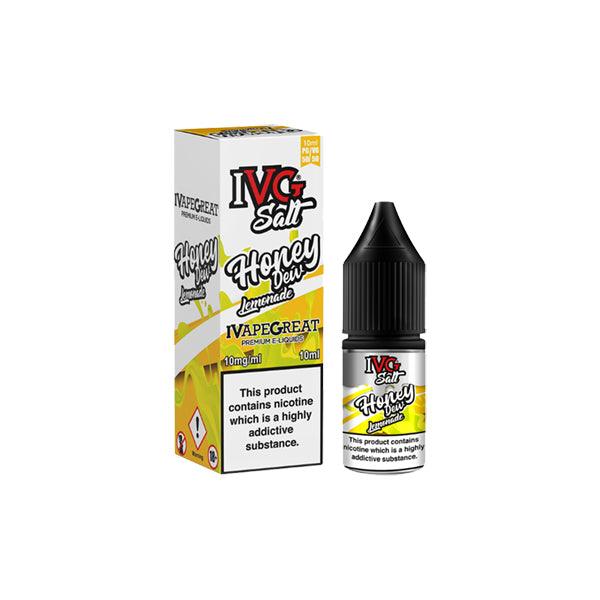 IVG Salt 10mg 10ml Nic Salt (50VG/50PG) - Premier Vapes