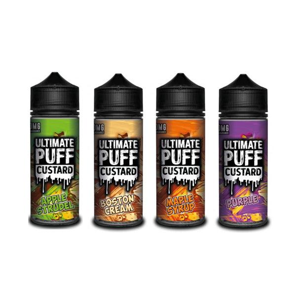 Ultimate Puff Custard 0mg 100ml Shortfill (70VG/30PG) - Premier Vapes