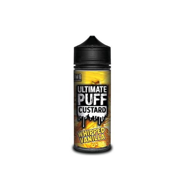 Ultimate Puff Custard 0mg 100ml Shortfill (70VG/30PG) - Premier Vapes