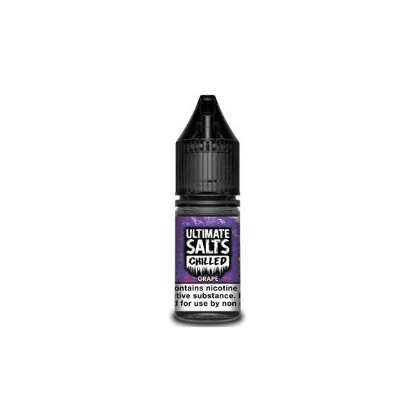 20MG Ultimate Puff Salts Chilled 10ML Flavoured Nic Salts (50VG/50PG) - Premier Vapes