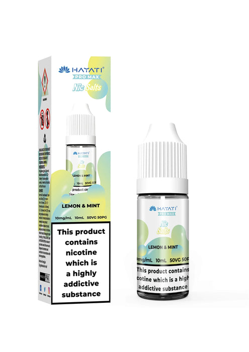 Hayati Pro Max Lemon & Mint 10ml Nic Salt E-Liquid