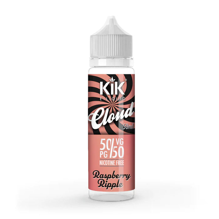 KiK Cloud Raspberry Ripple 50/50 50ml E-liquid