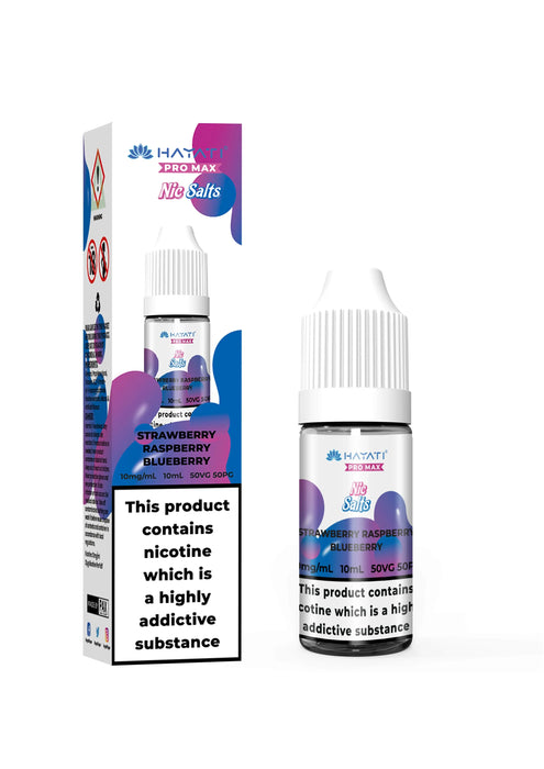 Hayati Pro Max Strawberry Raspberry Blueberry 10ml Nic Salt E-Liquid