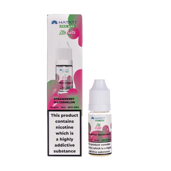 Hayati Pro Max Strawberry Watermelon 10ml Nic Salt E-Liquid