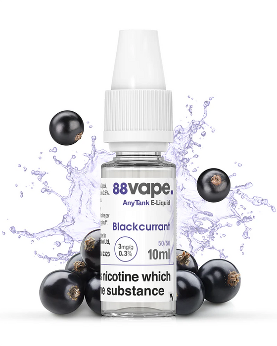 88vape Blackcurrant 10ml E-Liquid