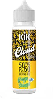 KiK Cloud Orange and Pineapple 50/50 50ml E-liquid