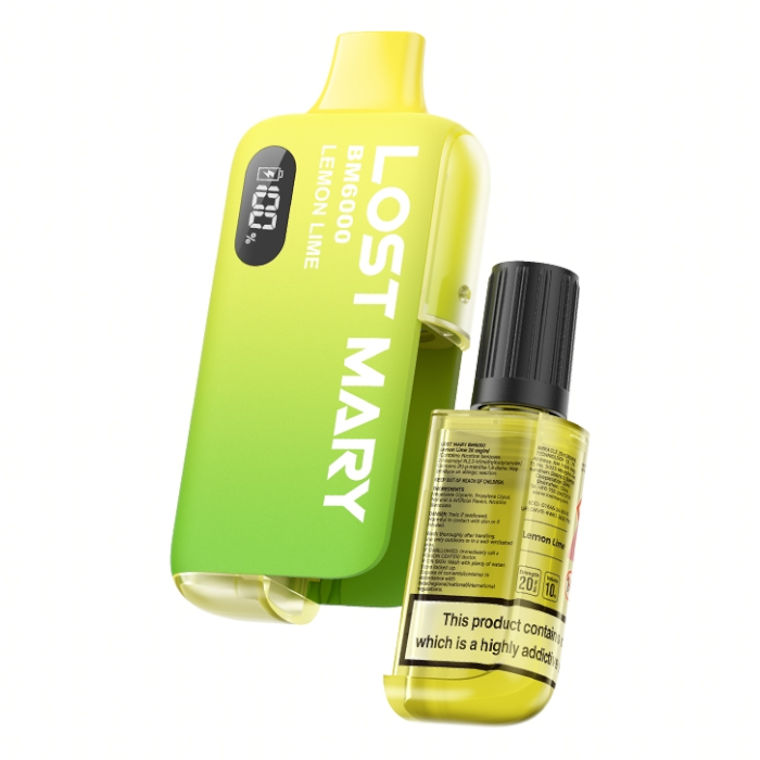 Lost Mary BM6000 Prefilled Kit - 2% - Lemon and Lime