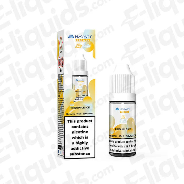 Hayati Pro Max Pineapple Ice 10ml Nic Salt E-Liquid