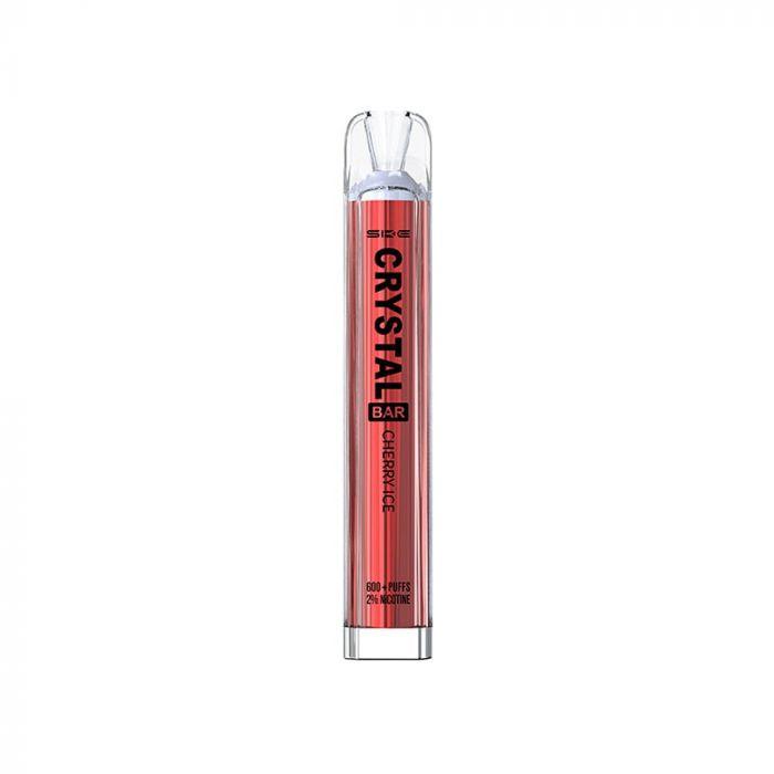 Crystal Bar 600 Cherry Ice Disposable Vape - Premier Vapes