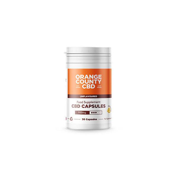 Orange County 900mg Full Spectrum CBD Capsules - 30 Caps - Premier Vapes