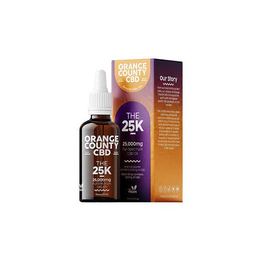 Orange County CBD 25000mg Full Spectrum CBD Oil - 100ml - Premier Vapes