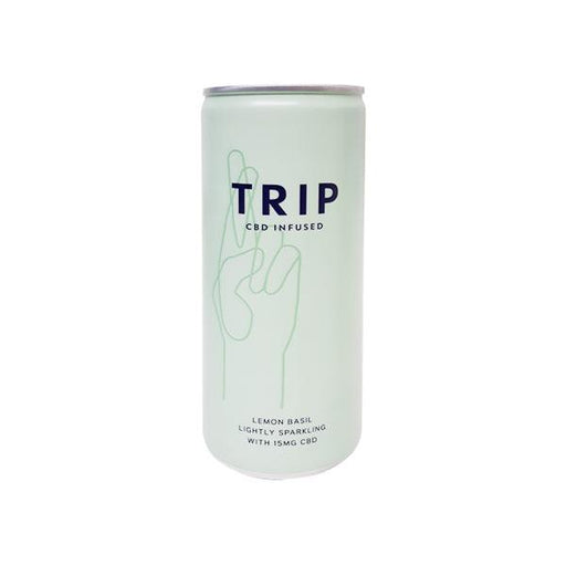 24 x TRIP 15mg CBD Infused Lemon & Basil Drink 250ml - Premier Vapes