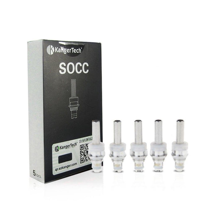 KangerTech SOCC Replacement Coils 1.8 Ohm 5 pack - Premier Vapes