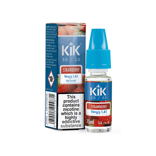 KIK Strawberry 10ml E-Liquid - Premier Vapes