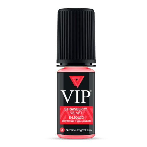 VIP Strawberry Velvet 10ml E-Liquid - Premier Vapes
