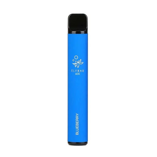 Elf Bar 600 Disposable Vape Pen 20mg Blueberry - Premier Vapes