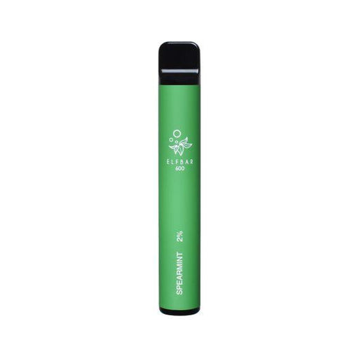 Elf Bar 600 Disposable Vape Pen 20mg Spearmint - Premier Vapes