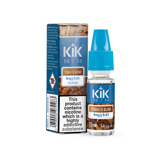 KIK Tobacco Blend 10ml E-Liquid - Premier Vapes