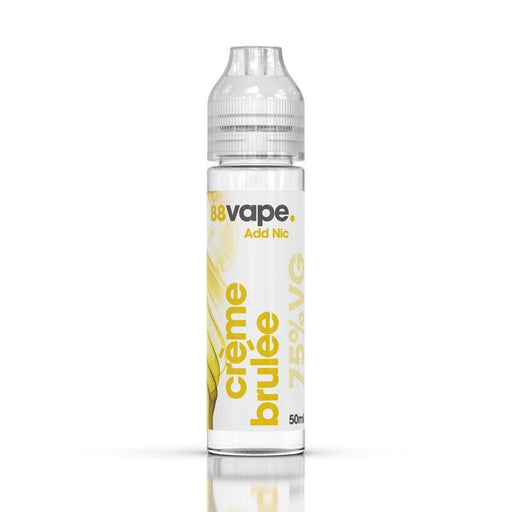 88vape Shortfill Creme Brûlée 50ml E-Liquid - Premier Vapes