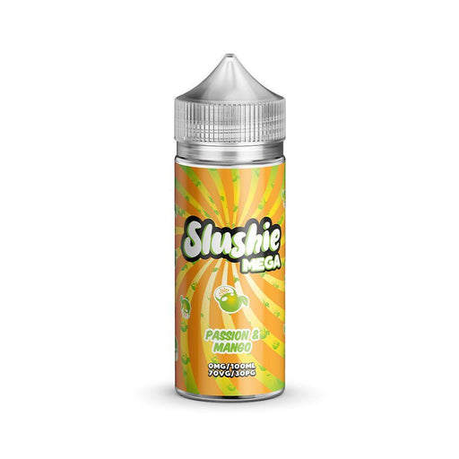 Slushie Mega 100ml E-Liquid Passion & Mango Slush - Premier Vapes